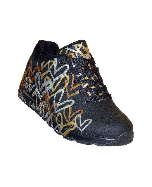 Skechers Art. UNO - METALLIC LOVE Sneakers in black, combined buy