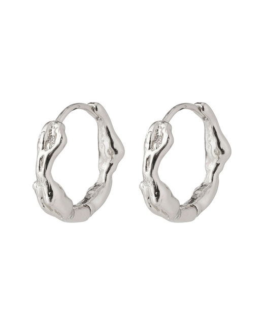 Pilgrim Zion Huggie Hoop Earrings