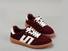 Burgandy/Ivory