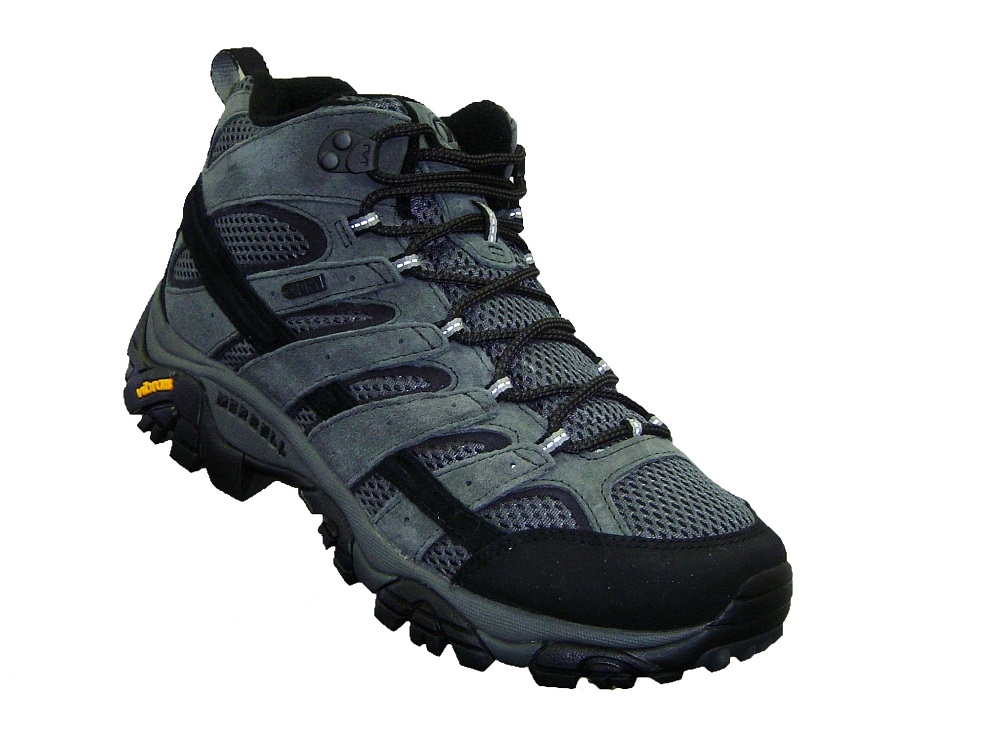 Merrell Moab 2 Mid Waterproof Wide Boot - Mens-Boots : McDiarmids - Moab Mid WP AW20 BULXX 040220